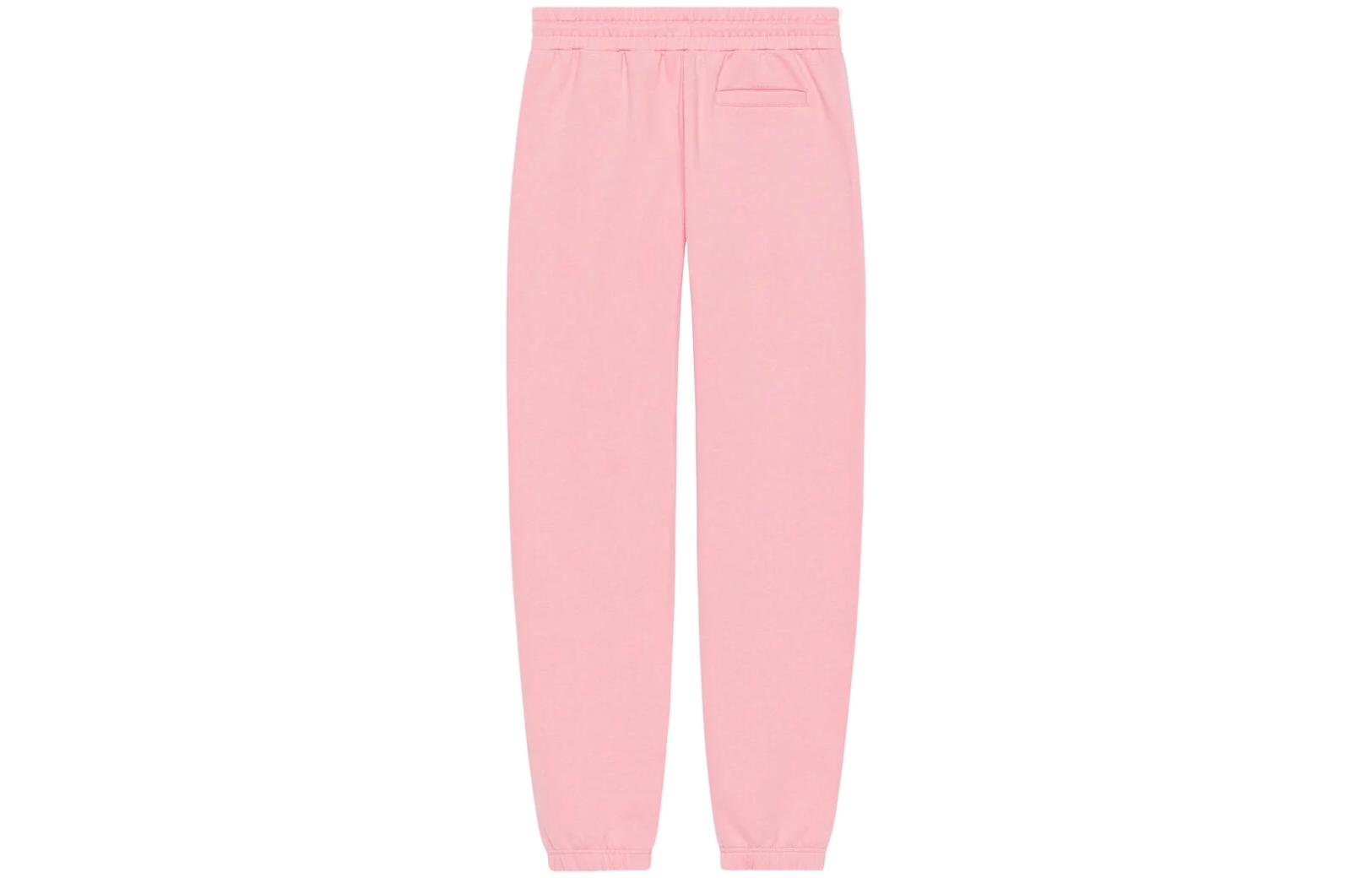 Lookbook (W) KENZO SS23 Seluar Pink Potongan Lurus dengan Cetakan Logo Wanita. FD52PA7114MF-30