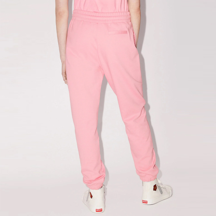 Purchase (W) KENZO SS23 Seluar Pink Potongan Lurus dengan Cetakan Logo Wanita. FD52PA7114MF-30