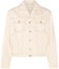 Order (Women) KENZO SS24 Beige Monochrome Letter Button-Up Long Sleeve Jacket FE55DV3026W4-WT