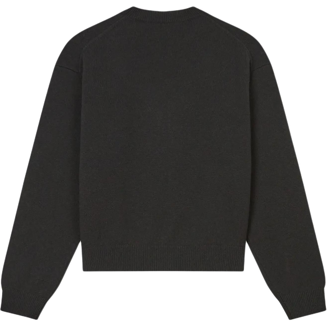 Lookbook (Women) KENZO SS24  Black Letter Logo Pattern Crewneck Sweater Long Sleeve. FE62PU4903LD-99J