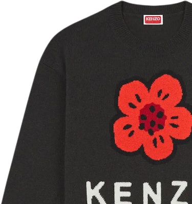 (Women) KENZO SS24 Black Letter Logo Pattern Crewneck Sweater Long Sleeve. FE62PU4903LD-99J Shop (Women) KENZO SS24 Black Letter Logo Pattern Crewneck Sweater Long Sleeve. FE62PU4903LD-99J