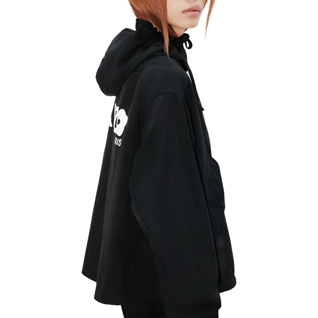 (Women) KENZO SS24  Black Logo Print Zip-Up Hoodie Jacket. FE52BL1719NF-99 圖 5