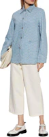 Purchase (W) KENZO SS24 藍色丹寧拼色設計外套,附標誌印花。 FE52DV2436K4-DT