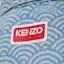 Details for (W) KENZO SS24 Jaket Denim Biru dengan Cetakan Logo dan Rekaan Colorblock. FE52DV2436K4-DT
