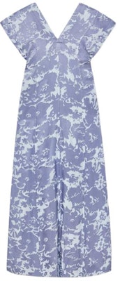 (W) KENZO SS24 Dress Maxi Tanpa Lengan Motif Bunga Biru V-Neck FE52RO2749JE-67 Lookbook (W) KENZO SS24 Dress Maxi Tanpa Lengan Motif Bunga Biru V-Neck FE52RO2749JE-67