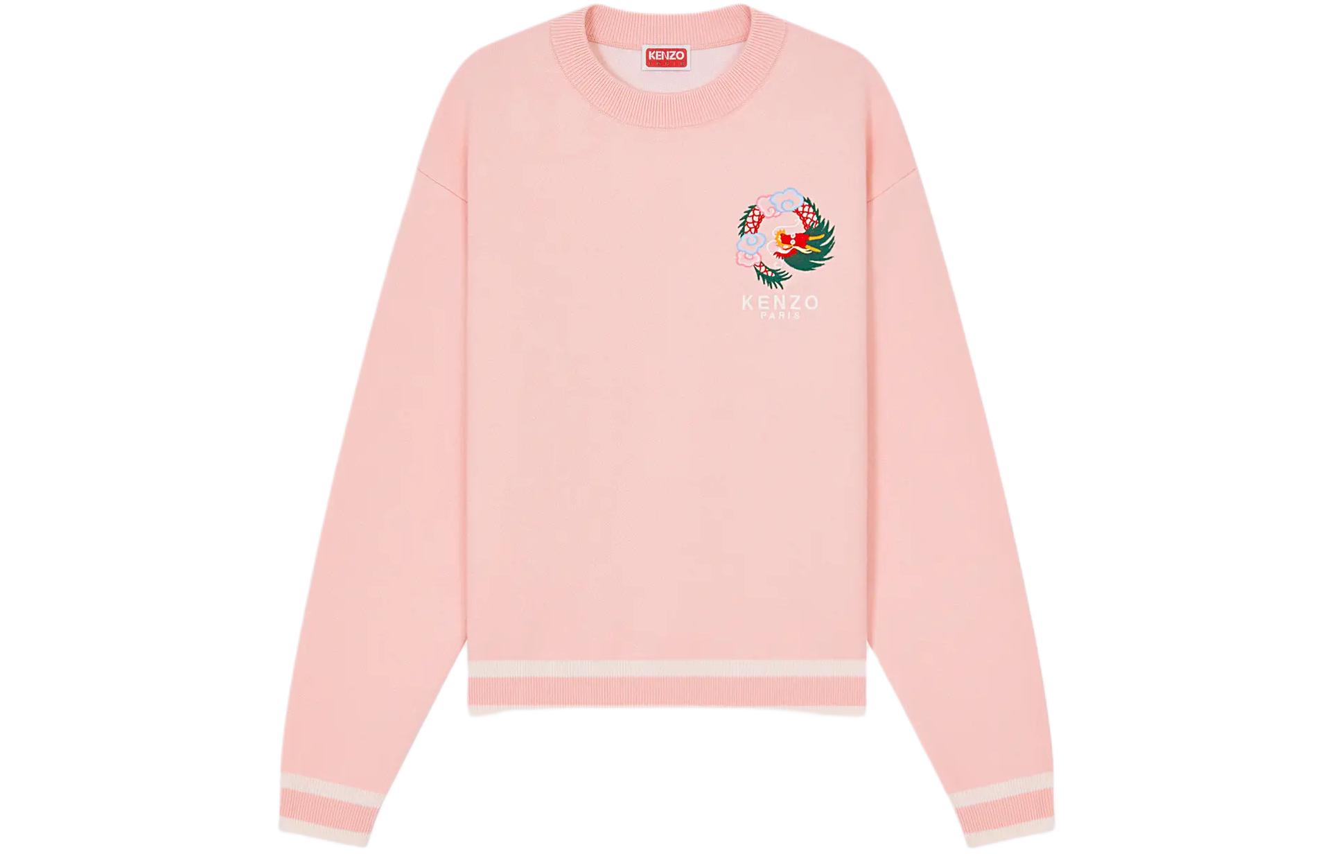 (Women) KENZO SS24  Crewneck Sweater Dragon Logo Embroidery Lunar Year Series FE52PU4713BQ-34 圖 7