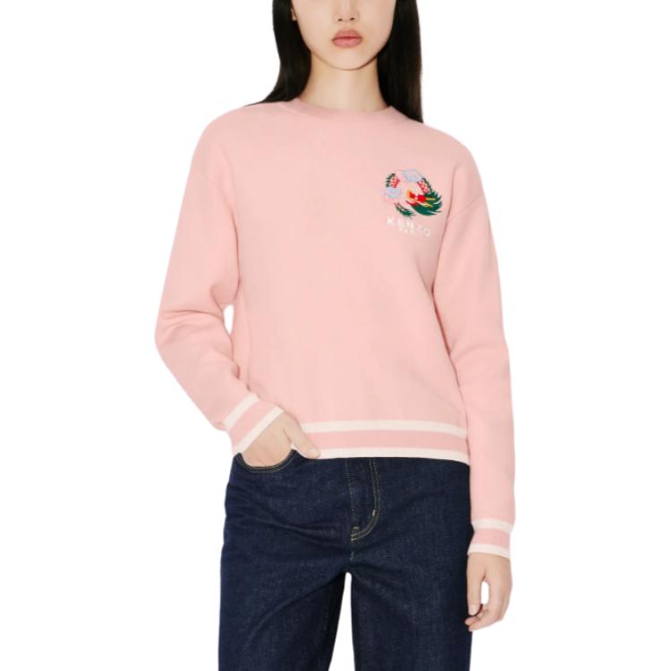 (Women) KENZO SS24  Crewneck Sweater Dragon Logo Embroidery Lunar Year Series FE52PU4713BQ-34 圖 9