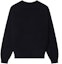 Lookbook (W) KENZO SS24 Sweater Hitam Bordir Bunga Crewneck FE62PU4893LB-99J