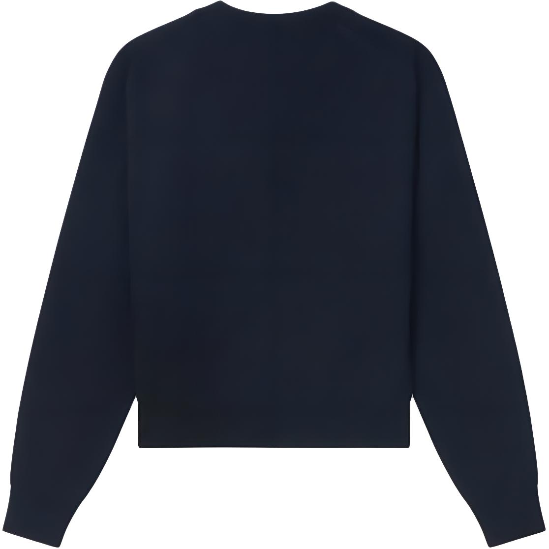 Lookbook (W) KENZO SS24 Cardigan Hitam Lengan Panjang Bordir Bunga Knit. FE62CA4763LB-99J