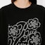 Cheap (Women) KENZO SS24 Floral Letter Crewneck Pullover Sweatshirt Black FE62SW1654MF-99J