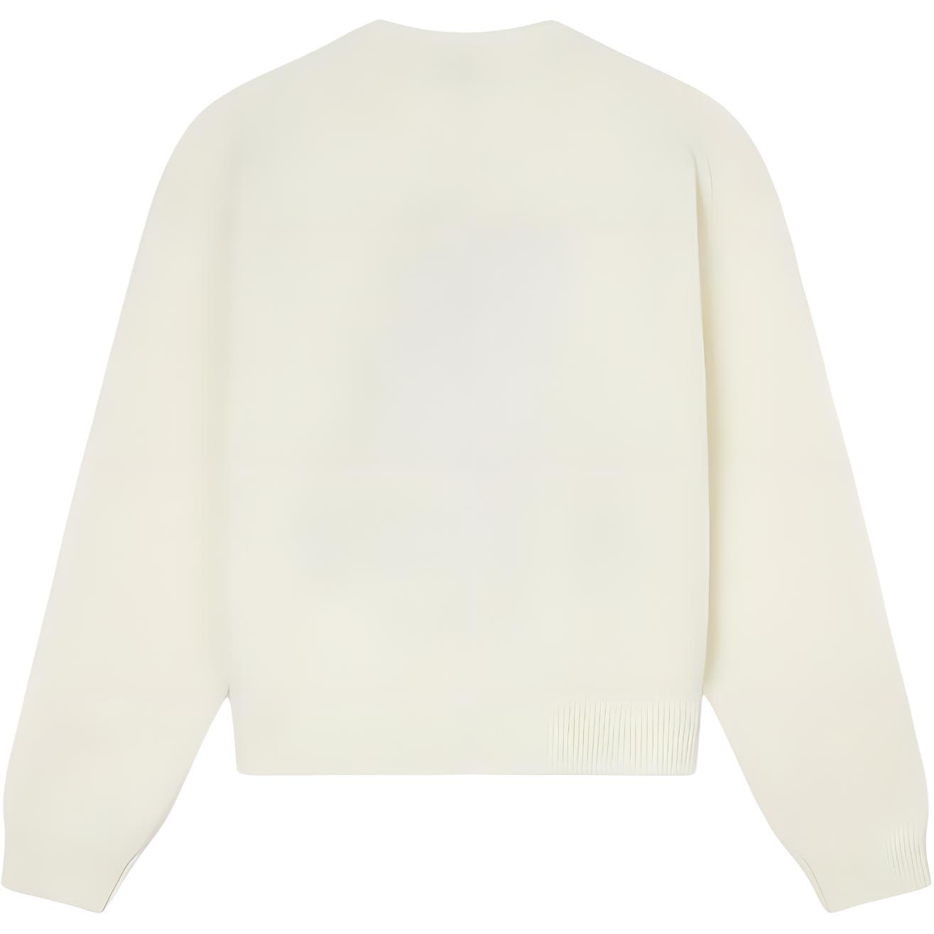 (Women) KENZO SS24  Logo Floral Crewneck Sweater Gray White. FE62PU4903LD-02 圖 3