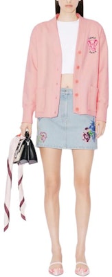 (W) KENZO SS24 Kardigan Rajutan Logo Gajah V-Leher - Edisi Tahun Naga. FE52SW1374ME-34 Shop (W) KENZO SS24 Kardigan Rajutan Logo Gajah V-Leher - Edisi Tahun Naga. FE52SW1374ME-34