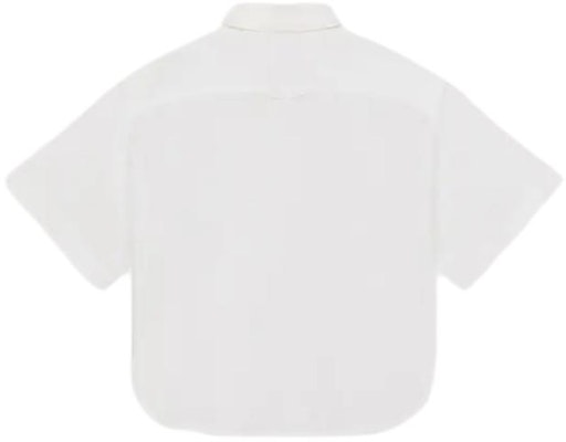 (W) KENZO SS24 白色短袖短款衬衫 FE52CH2469LH-01 Lookbook (W) KENZO SS24 白色短袖短款衬衫 FE52CH2469LH-01