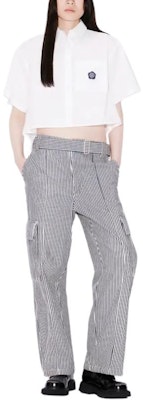 (W) KENZO SS24 白色短袖短款衬衫 FE52CH2469LH-01 Shop (W) KENZO SS24 白色短袖短款衬衫 FE52CH2469LH-01