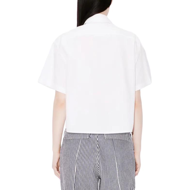 Details for (W) KENZO SS24 白色短袖短款衬衫 FE52CH2469LH-01