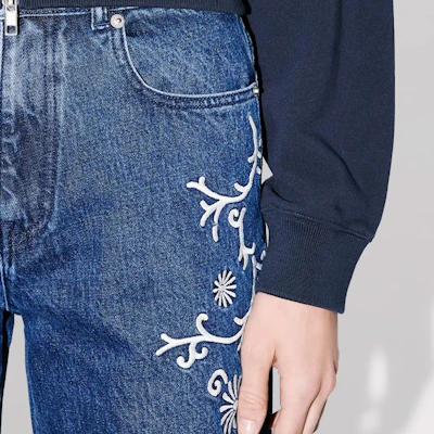 (W) Kenzo SS24 标志拉链连帽卫衣带口袋 - 深蓝色 FE62SW1524MI-79 Cheap (W) Kenzo SS24 标志拉链连帽卫衣带口袋 - 深蓝色 FE62SW1524MI-79