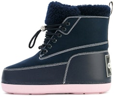 (Women) Kenzo Takada Fashion Slip-On Sneaker Boot 'Blue' F762BT342F52-76 (Women) Kenzo Takada Fashion Slip-On Sneaker Boot 'Blue' F762BT342F52-76