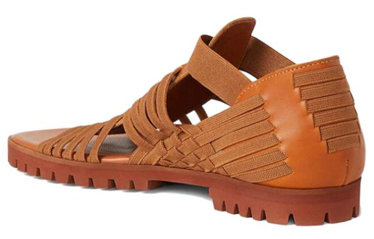 Shop (W) Kenzo Takada K3 'Sandalia de Cuero Beige Profundo' FB52SD190L66-13