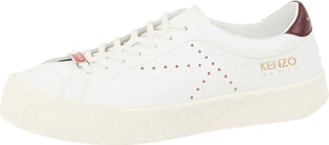 (W) Kenzo Takada KENZO Kulit Lace-Up Low-Top 'Burgundy Putih' FC62SN030L50.01 Buy (W) Kenzo Takada KENZO Kulit Lace-Up Low-Top 'Burgundy Putih' FC62SN030L50.01