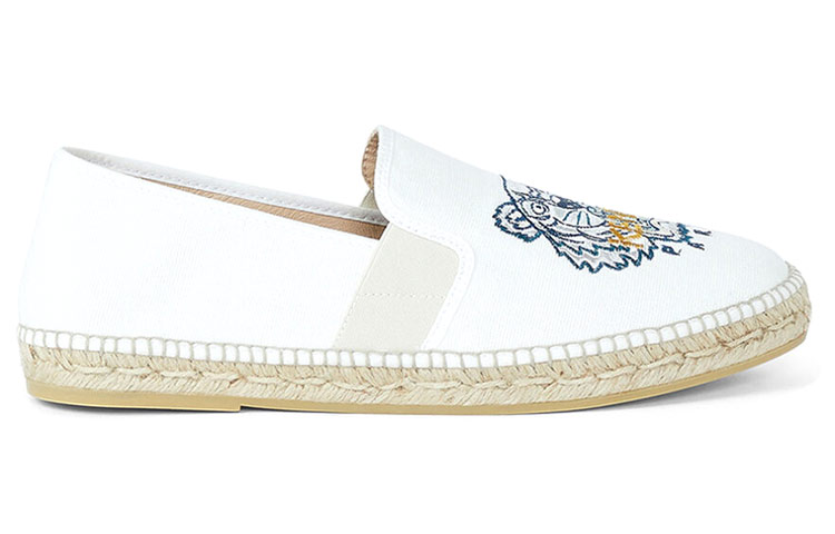 (W) Kenzo Tiger Canvas Espadrilles 'White' 圖 2