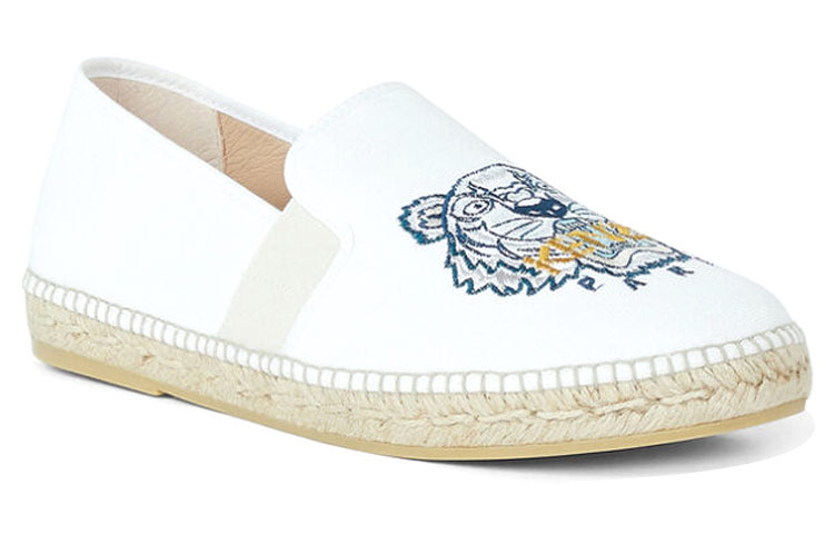 (W) Kenzo Tiger Canvas Espadrilles 'White' 圖 3