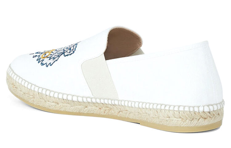 (W) Kenzo Tiger Canvas Espadrilles 'White' 圖 4