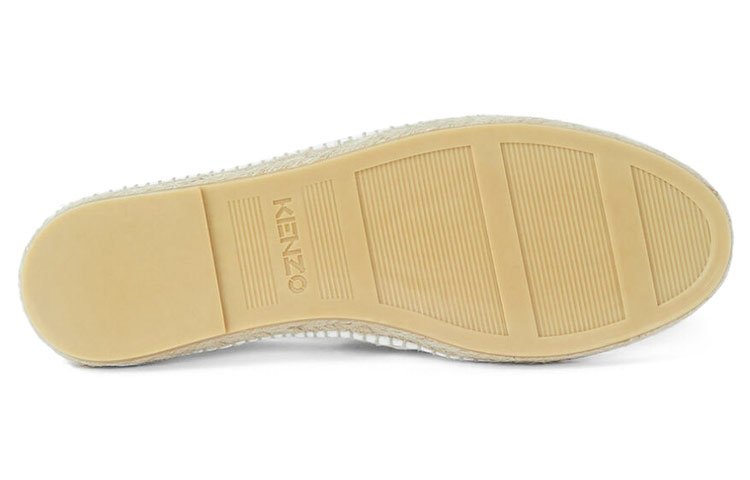 (W) Kenzo Tiger Canvas Espadrilles 'White' 圖 5