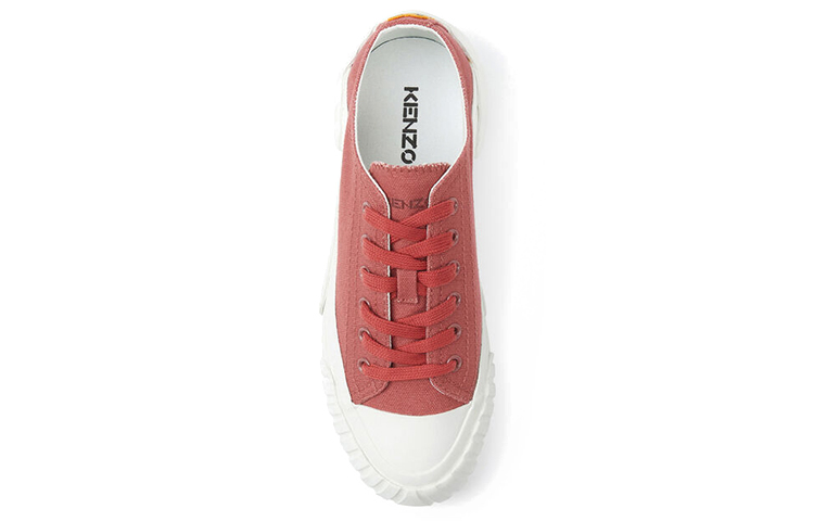 (W) Kenzo Tiger Crest Canvas Low 'Rose' 圖 4