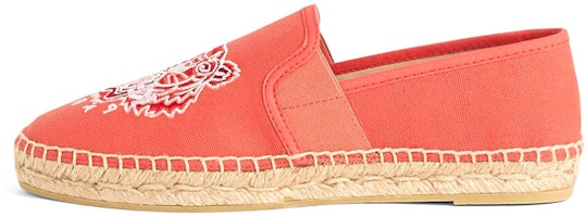 (Women) Kenzo Tiger Elasticated Canvas 'Red Orange' FB52ES188F7018-35 (Women) Kenzo Tiger Elasticated Canvas 'Red Orange' FB52ES188F7018-35