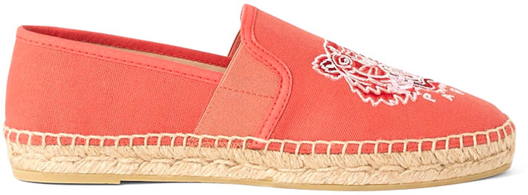 (W) Kenzo 老虎松紧帆布鞋 '红橙色' FB52ES188F7018-35 Order (W) Kenzo 老虎松紧帆布鞋 '红橙色' FB52ES188F7018-35