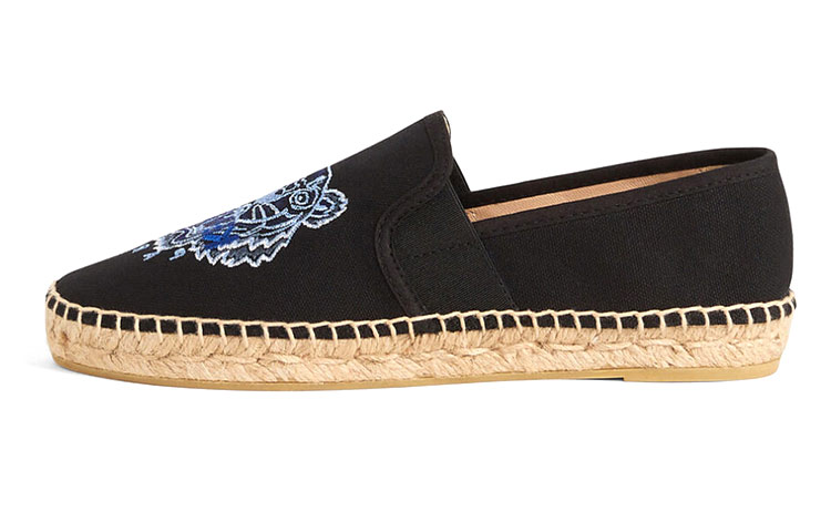 (Women) Kenzo Tiger Elasticated Canvas 'Sleek Comfort Black' FB52ES188F7099-35