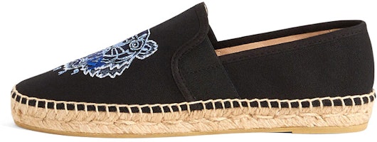 (Women) Kenzo Tiger Elasticated Canvas 'Sleek Comfort Black' FB52ES188F7099-35 (Women) Kenzo Tiger Elasticated Canvas 'Sleek Comfort Black' FB52ES188F7099-35