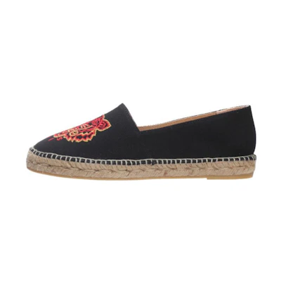 (W) Kenzo Tiger Embroidered Canvas 'Fisherman Black-Red'