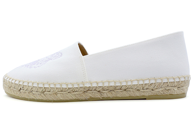 (Women) Kenzo Tiger Embroidered Canvas 'White' 2ES180F820-1B