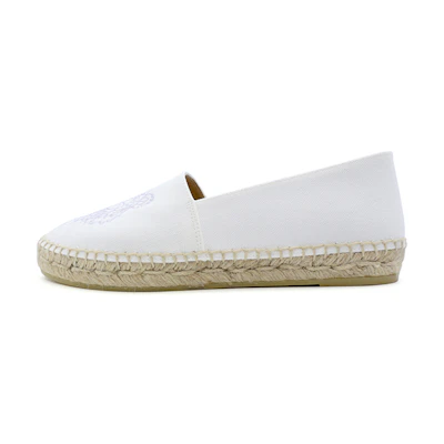 (W) Kenzo Tiger Embroidered Canvas 'White'