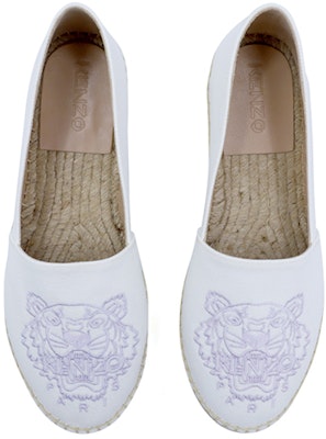 (W) Kenzo虎头刺绣帆布鞋"白色" 2ES180F820-1B Lookbook (W) Kenzo虎头刺绣帆布鞋"白色" 2ES180F820-1B