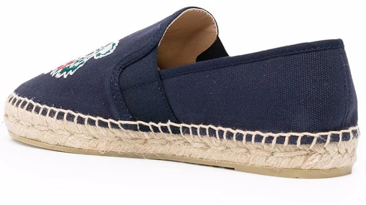 KENZO 高田賢三 虎頭刺繡漁夫鞋 女款 海軍藍 Shop KENZO 高田賢三 虎頭刺繡漁夫鞋 女款 海軍藍