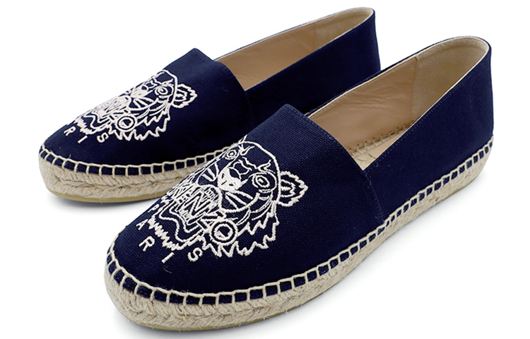 (W) Kenzo Tiger Embroidery Canvas 'Blue' 圖 2
