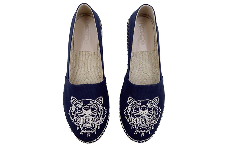 (W) Kenzo Tiger Embroidery Canvas 'Blue' 圖 3
