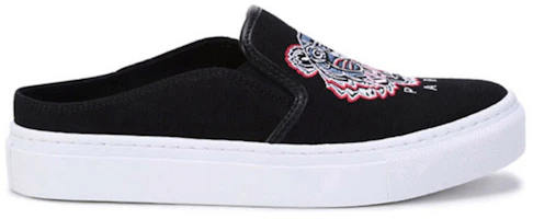 Order (W) Kenzo 虎头刺绣布料穆勒鞋 '黑色' FC52SN105F71-99