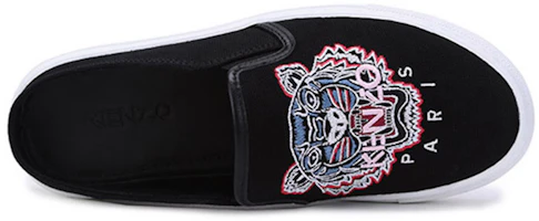 Purchase (W) Kenzo 虎头刺绣布料穆勒鞋 '黑色' FC52SN105F71-99