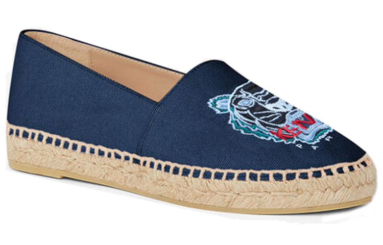 (W) Kenzo Tiger Embroidery Fashion Sneaker 'Blue' 圖 2