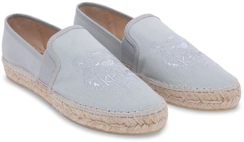 Lookbook (Women) Kenzo Tiger Embroidery Flat Espadrilles 'Grey' FA62ES188F70-61