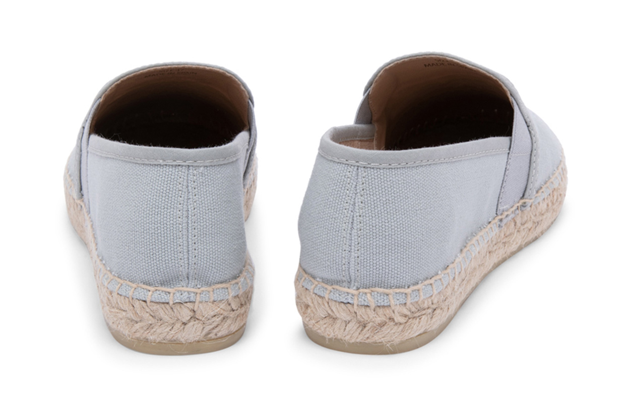 Shop (Women) Kenzo Tiger Embroidery Flat Espadrilles 'Grey' FA62ES188F70-61