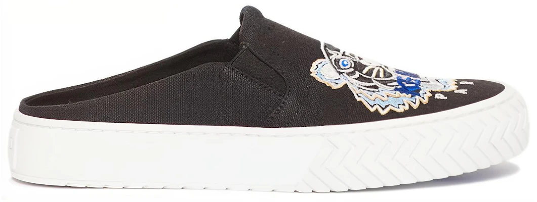 (W) Kenzo Tijger Borduurwerk Low-Top Slip-On ''Zwart'' FA52SN202F70-99 Order (W) Kenzo Tijger Borduurwerk Low-Top Slip-On ''Zwart'' FA52SN202F70-99