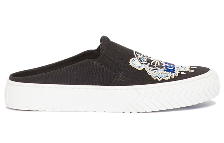 (W) Kenzo Tiger Embroidery Low-Top Slip-On 'Black' 圖 2