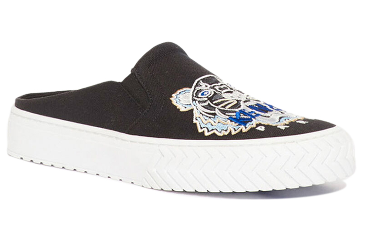 (W) Kenzo Tiger Embroidery Low-Top Slip-On 'Black' 圖 3