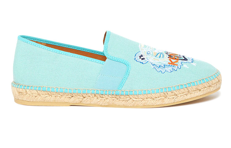 Order (W) Kenzo Sepatu Espadrilles 'Water Blue' Tiger F965ES188F7060-39
