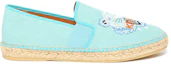 Order (W) Kenzo Sepatu Espadrilles 'Water Blue' Tiger F965ES188F7060-39