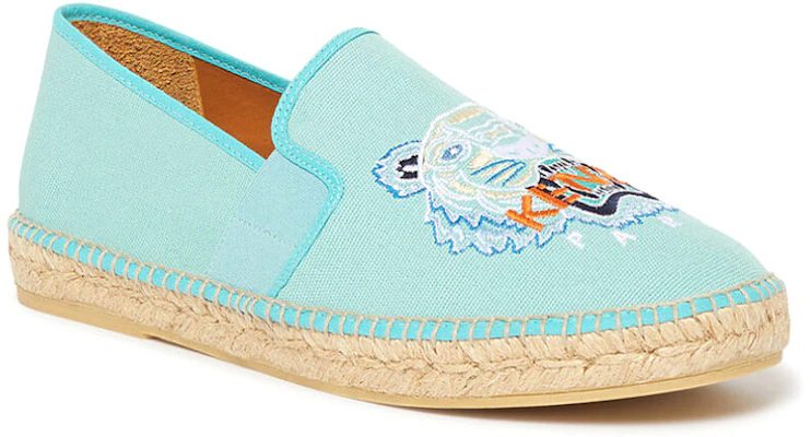 (W) Kenzo Sepatu Espadrilles 'Water Blue' Tiger F965ES188F7060-39 Lookbook (W) Kenzo Sepatu Espadrilles 'Water Blue' Tiger F965ES188F7060-39